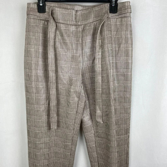 NYCC NY CLOTHING CO Women Pull-on Plaid Stretch Pants Size M - Picture 5 of 6